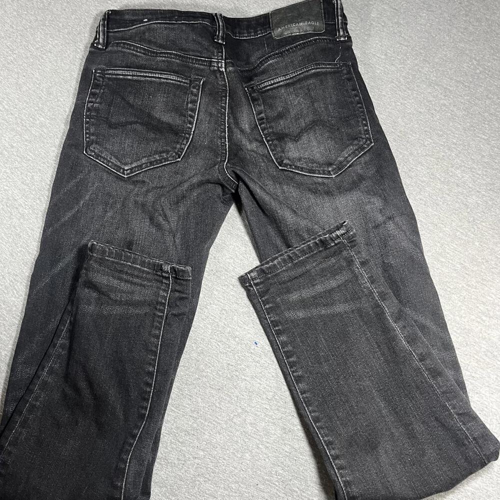American Eagle RN: 54485 Next Level AirFlex Black Denim Men's 28 by 30 Jeans - Picture 7 of 7
